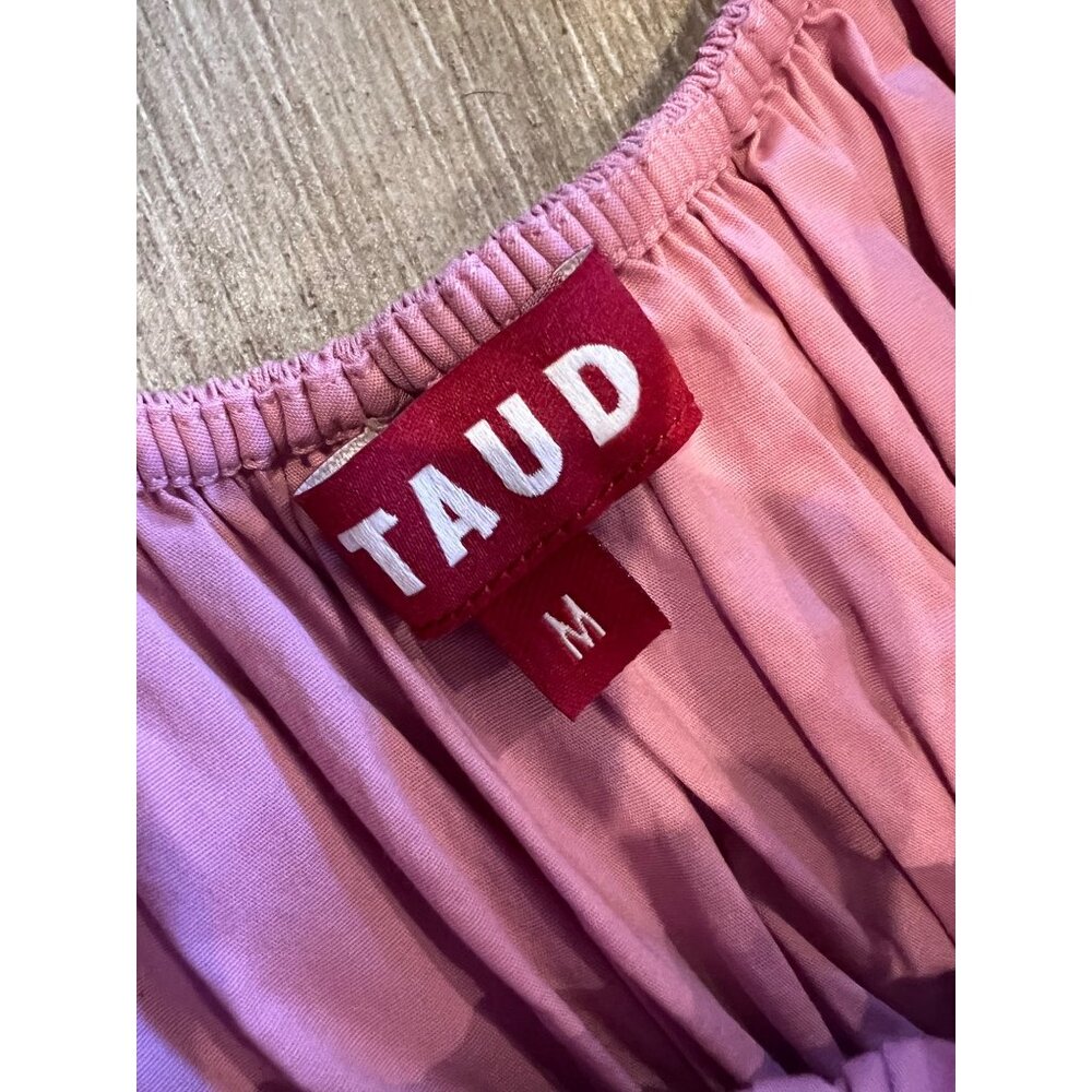 NWOT STAUD Faye Puff Sleeve Mini Dress SIZE M - Picture 9 of 10